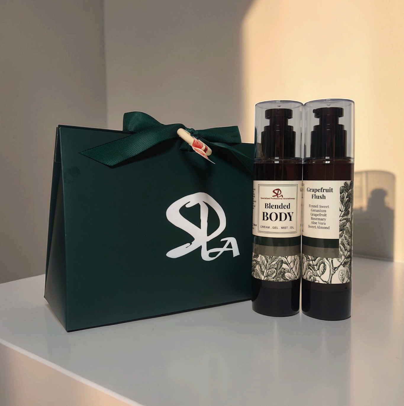Grapefruit Flush Duo Set B