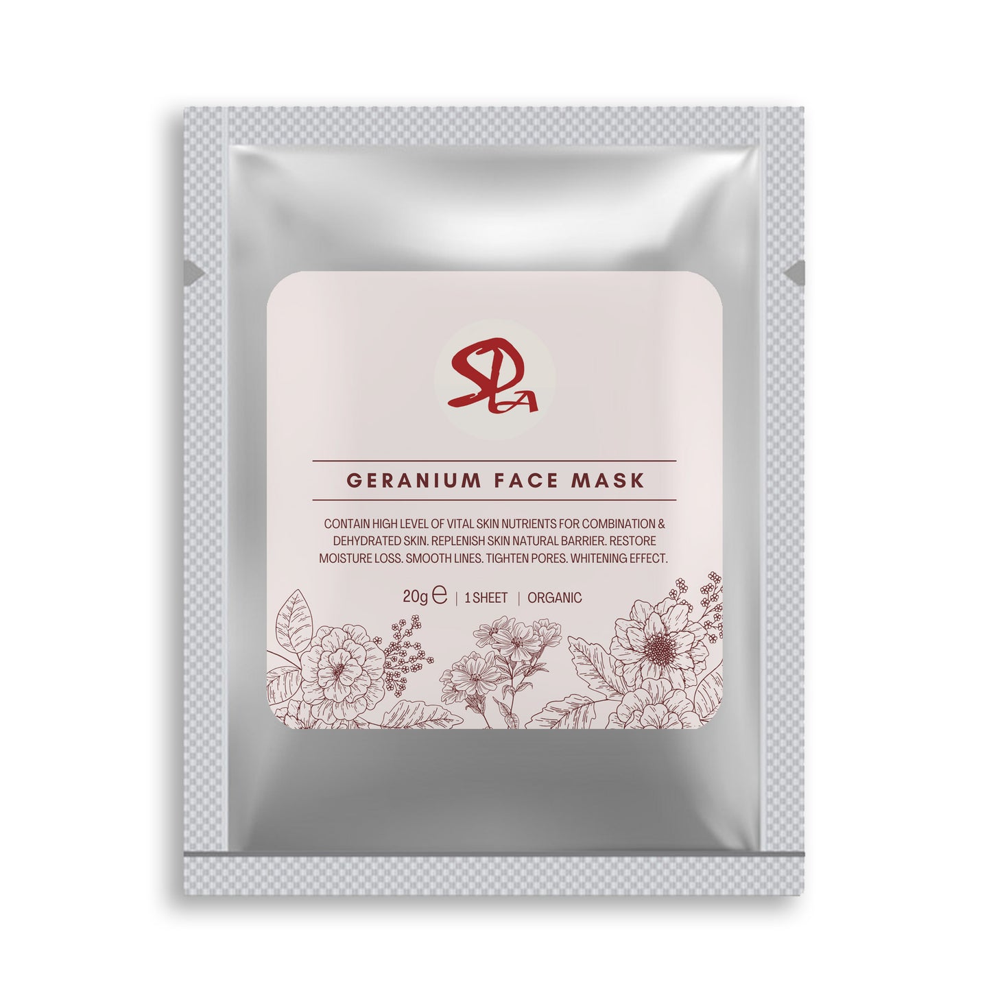 Geranium Face Mask
