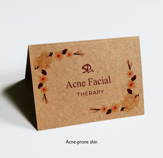 Acne Facial Therapy