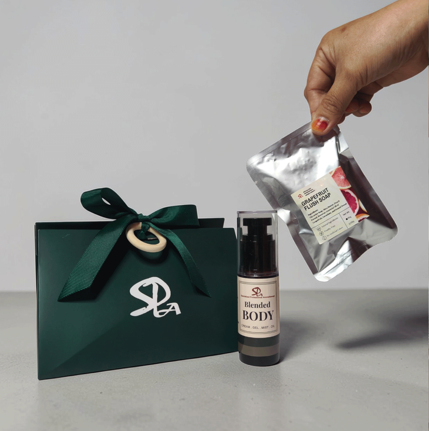 Grapefruit Flush Duo Set A