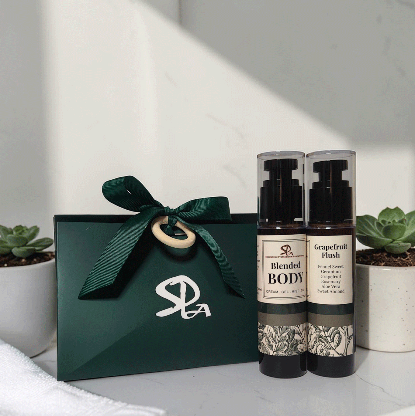 Grapefruit Flush Duo Set B